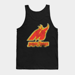 Defunct Moncton Golden Flames Hockey Team Tank Top